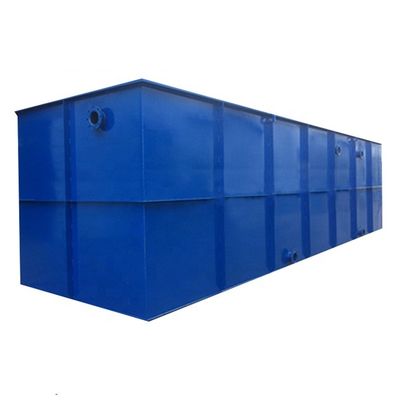 1 de los componentes principales Equipo de tratamiento de aguas residuales rectangulares integrado de alta automatización