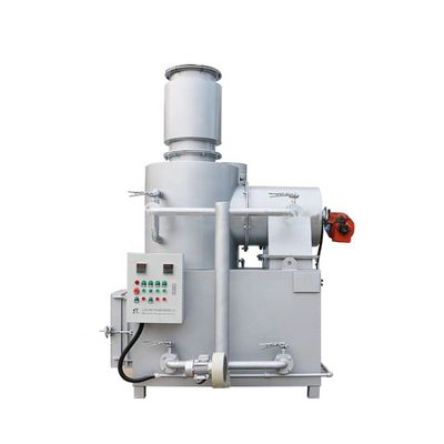 1 Incinerador de gasificación para tratamiento de residuos industriales Solución Peso 1000 kg