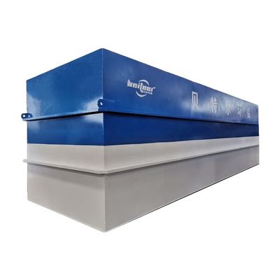 Sistema de tratamiento de aguas residuales de contenedores integrado a color personalizado para uso industrial
