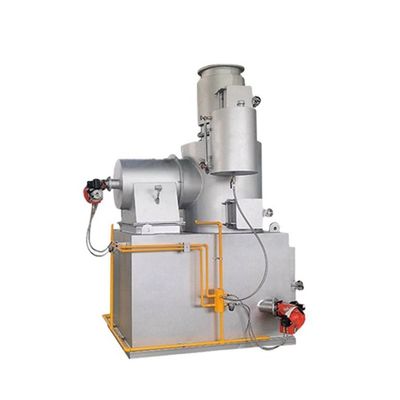 Incinerador de residuos sólidos municipales portátil de 750 l/h Incinerador de residuos médicos con quemador