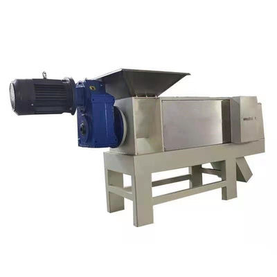 Máquina de deshidratación de residuos alimentarios con motor de 800 kg con tamiz fino y prensa de tornillo