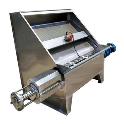 Máquina de deshidratación de prensa de tornillo para la prensa de vino Agave fábrica de caña de azúcar reciclaje de residuos de coco