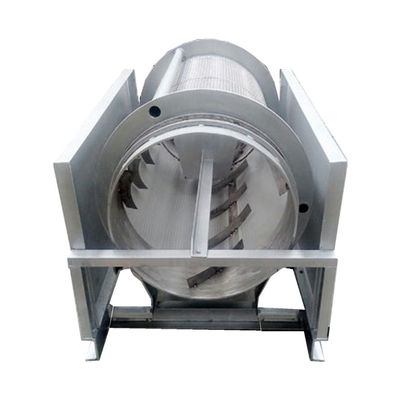 Máquina de filtración de agua de tambor rotativo con tamiz SS304 316 y microfiltro