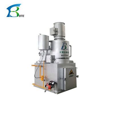 Incinerador para mascotas máquina de cremación 1000L/h resistente a altas temperaturas