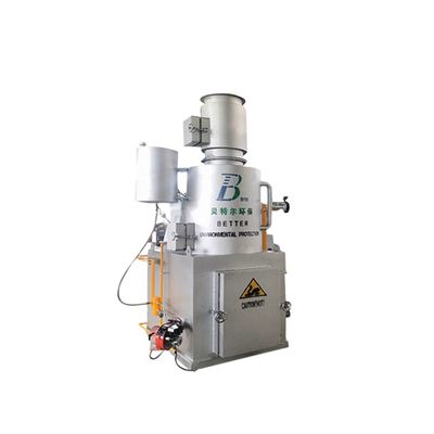 Incinerador de crematorio para animales de compañía para la eliminación y gestión de residuos biológicos