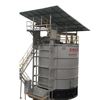 8-12 m3/día Tratamiento de estiércol Fermentación Tanque orgánico Equipo de producción de fertilizantes
