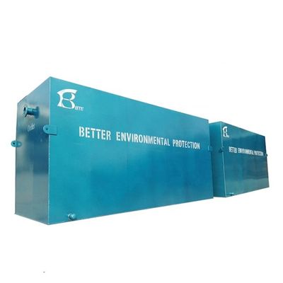 24 horas de funcionamiento automático Equipo MBR inteligente para el tratamiento de depuración de aguas residuales