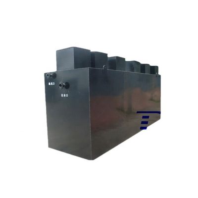 Productividad de 3000 L/hora MBR integrado para reutilización o tratamiento estándar de aguas residuales