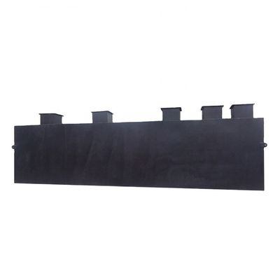 Equipo rectangular integrado de tratamiento de aguas residuales con diseño de tratamiento biológico