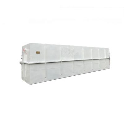 Equipo rectangular integrado de tratamiento de aguas residuales con diseño de tratamiento biológico