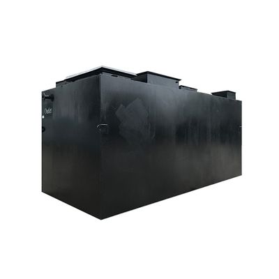Planta MBR de acero carbono/acero inoxidable para el tratamiento de aguas residuales personalizable y duradera