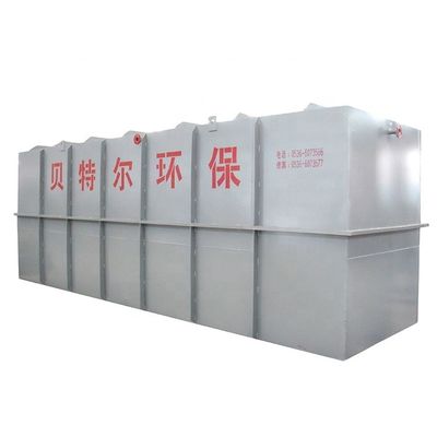Instalación portátil de paquetes de tratamiento de aguas residuales MBR/MBBR personalizable para tiendas de alimentos y bebidas