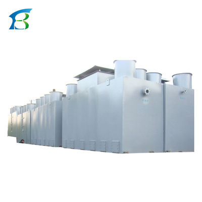 Equipo de tratamiento de aguas residuales MBR con sistema de dosificación móvil y tecnología ultrasónica