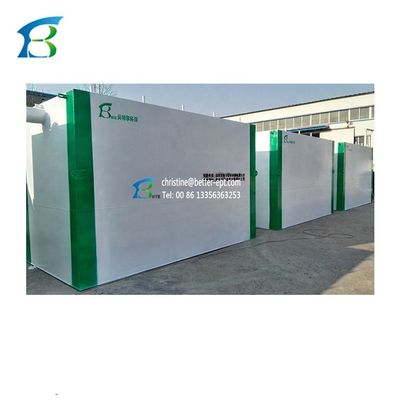 2023 MBR y método de lodo activado Equipo combinado de tratamiento de aguas residuales con potencia de 11 kW