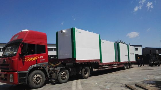 Tiendas de ropa 1000L/hora Purificador de aguas residuales industriales compacto para desechos municipales