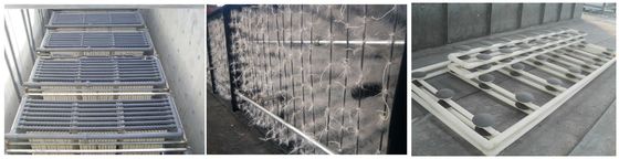 330*180*220cm Sistemas de tratamiento de aguas residuales subterráneos tipo MBR para plantas de tratamiento de agua