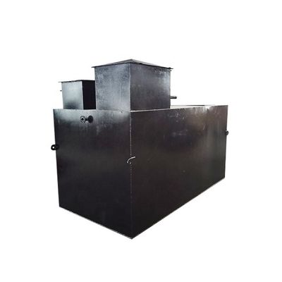 Sistema de tratamiento de aguas residuales MBR de lavandería portátil de acero al carbono para el reciclaje de aguas residuales