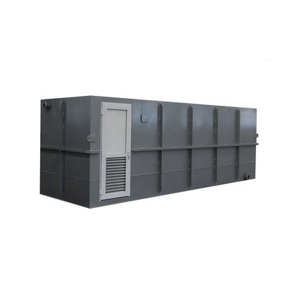 Sistema de depuración de aguas residuales de matadero modular para lavado de automóviles 4121 kg Peso