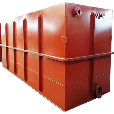 Sistema de depuración de aguas residuales de matadero modular para lavado de automóviles 4121 kg Peso