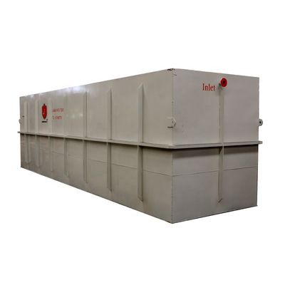 Sistema de depuración de aguas residuales de matadero modular para lavado de automóviles 4121 kg Peso