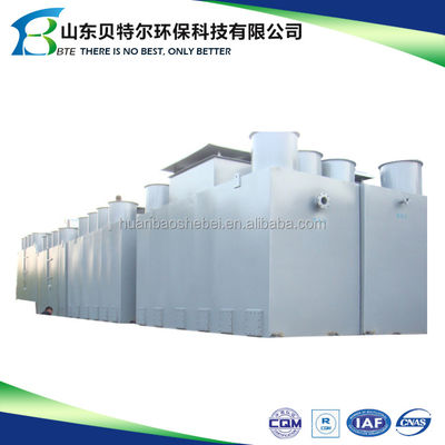 Biorreactor de membrana de acero inoxidable Beiteer MBR de 500 kg con tecnología de motor