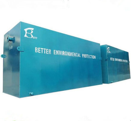 Instalación de tratamiento de aguas residuales MBR con una productividad de 1000L/hora y componentes del núcleo del motor