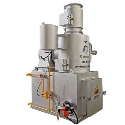 CHIMNEY Componentes básicos Incinerador de embalaje apto para el mar para residuos sólidos de hospitales y animales domésticos