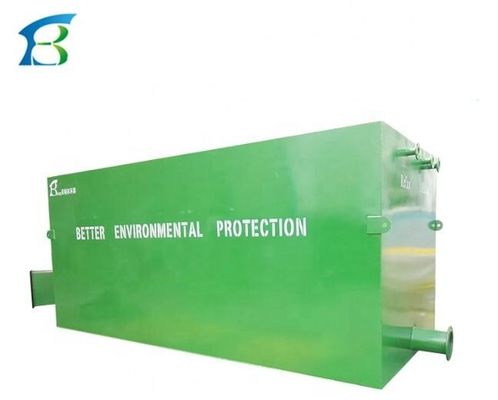 Bajo coste energético Planta de tratamiento de aguas residuales subterráneas Dispositivo compacto de tratamiento de aguas residuales con 1
