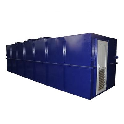 Sistema de tratamiento de aguas residuales orgánicas enterradas de operación automática con aislamiento fácil