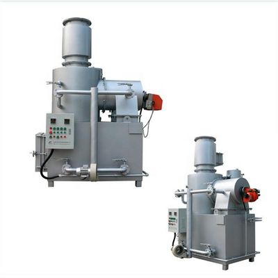 Recolector de residuos sin humo de bajo consumo de energía para restaurantes Incinerador de residuos sólidos