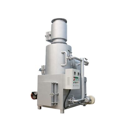 Incinerador de purificación de gases de escape secos para el tratamiento de residuos de productos ambientales