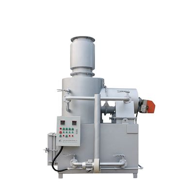 Incinerador de purificación de gases de escape secos para el tratamiento de residuos de productos ambientales