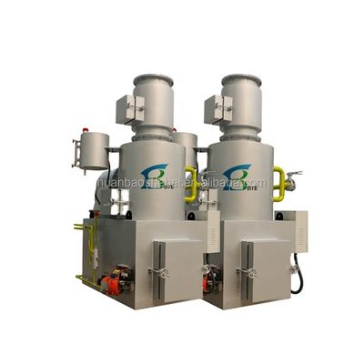 Incinerador chino de motores de capacidad múltiple para el tratamiento de residuos en hospitales e industria
