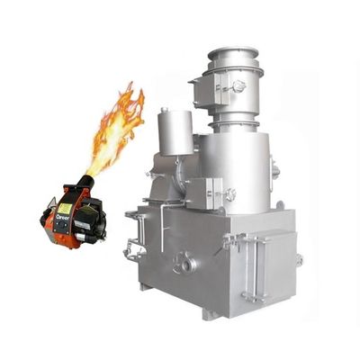 Incinerador de gas de 750 L/H para reciclaje de residuos industriales Capacidad 30-500 kg por vez