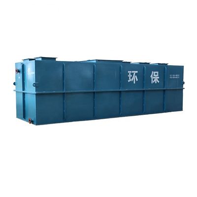 Equipo de tratamiento de aguas residuales rectangular totalmente automático MBR Peso KG 1200 kg