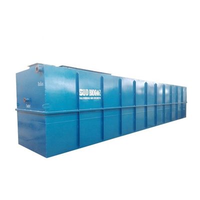 Sistema avanzado de tratamiento de aguas residuales MBR enterrado de 2000L/hora para la producción de agua dulce