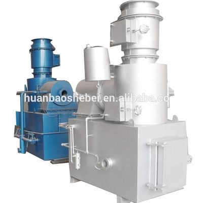 Equipo de tratamiento de residuos industriales respetuosos con el medio ambiente Incinerador de color personalizado