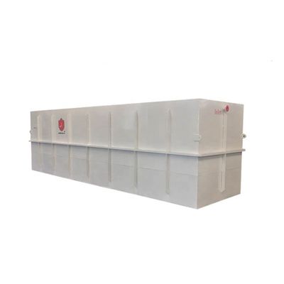 1 de los componentes principales Equipo de tratamiento de aguas residuales rectangulares integrado de alta automatización