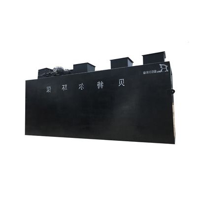 Equipo de tratamiento de aguas residuales de biorreactores de membrana clara y simple con capacidad de 0,5-30T/h