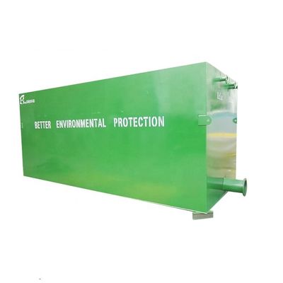 Sistema de tratamiento de aguas residuales de contenedores integrado a color personalizado para uso industrial