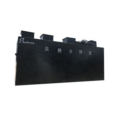 Sistema de tratamiento de aguas residuales de contenedores integrado a color personalizado para uso industrial