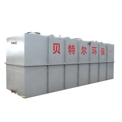 Sistema de tratamiento de aguas residuales de contenedores integrado a color personalizado para uso industrial