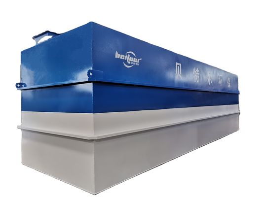 3200 kg Equipo de tratamiento de aguas residuales de filtro de agua con motor de tecnología avanzada