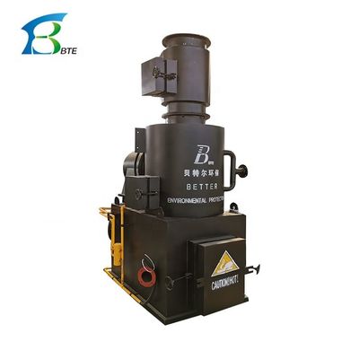 20-500 kg/hora Capacidad de tratamiento Incinerador inofensivo de acero carbónico para el cuerpo animal