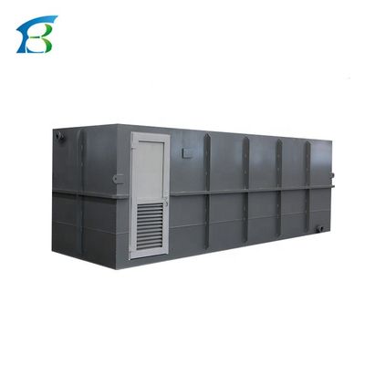 Equipo integrado de tratamiento de aguas residuales personalizado con tecnología de control inteligente