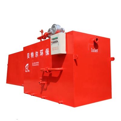 Equipo integrado de aguas residuales industriales en contenedores con una potencia de 0,5-5,5 kW