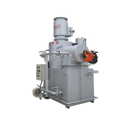 Incinerador de acero al carbono para la eliminación de residuos hospitalarios de capacidad de 750 L/h Diseño personalizable