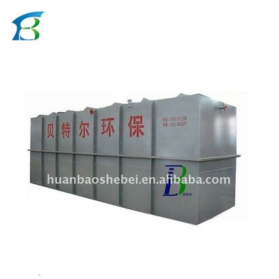 Compacta MBBR Industrial de la planta de tratamiento de aguas residuales domésticas 2023 con color personalizado
