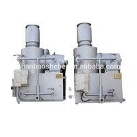 Incinerador de residuos para productos químicos domésticos y desechos de animales de compañía de capacidad de combustión de 30 a 50 kg/h
