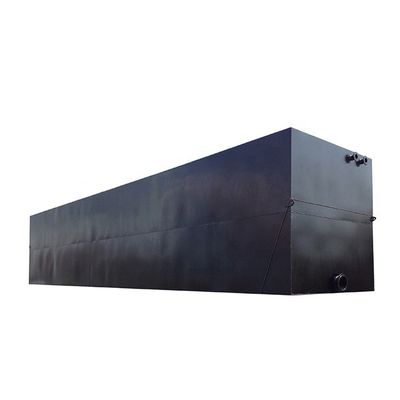Equipo de reutilización de agua rectangular para el tratamiento de aguas residuales ecológicas